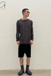 isaac sellam calfskin shorts INTUITIF-JERSEY